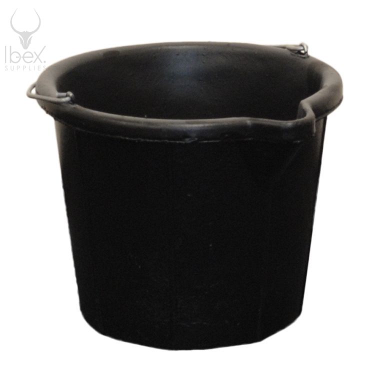 2 Gallon Bucket  Durable Recycled PVC  Ibex Supplies